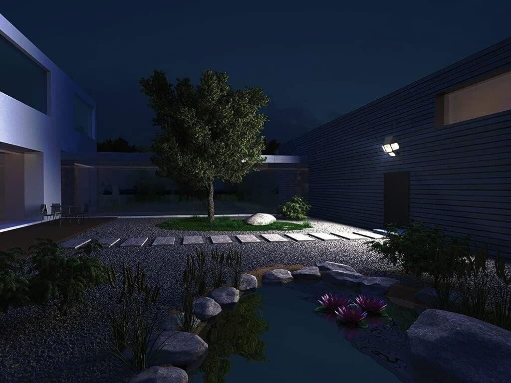 Luci a energia solare, 2 PK 3 teste 286 LED per esterni con sensore di movimento in Lampade da parete CL Store - Battipaglia, commercioVirtuoso.it