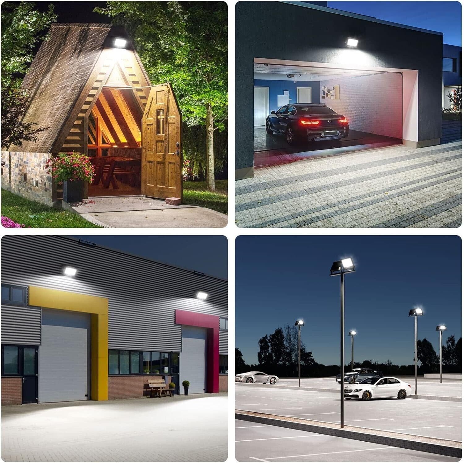 Faretto LED da Esterno 50W, Faro LED Esterno Impermeabile IP65, Proiettore in Proiettori CL Store - Battipaglia, commercioVirtuoso.it