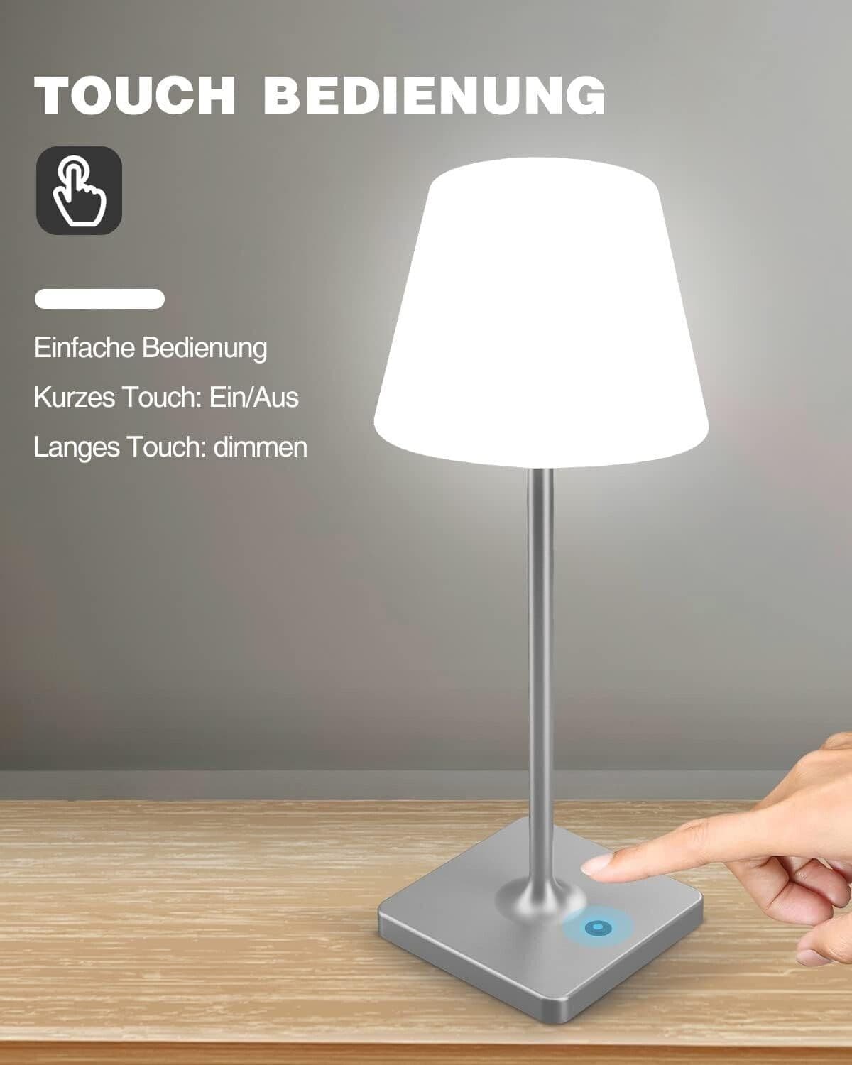 FRAPOW Lampada da tavolo senza fili - Ricaricabile LED Eye-Protect Lampada in Lampade da tavolo e abat-jour CL Store - Battipaglia, commercioVirtuoso.it