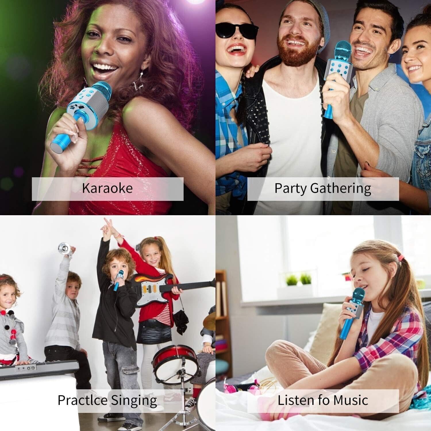 HANDHEL KTV Microfono Karaoke, Wireless Bluetooth Microfono Karaoke, Wireless in Console Karaoke CL Store - Battipaglia, commercioVirtuoso.it