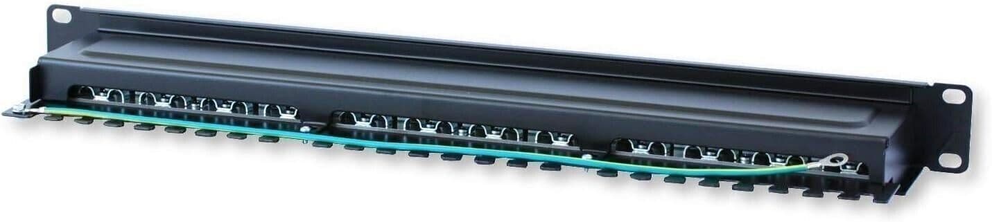 Techly Professional Pannello Patch STP 24 Posti RJ45 cat. 6A Techly in Cavi Ethernet CL Store - Battipaglia, commercioVirtuoso.it