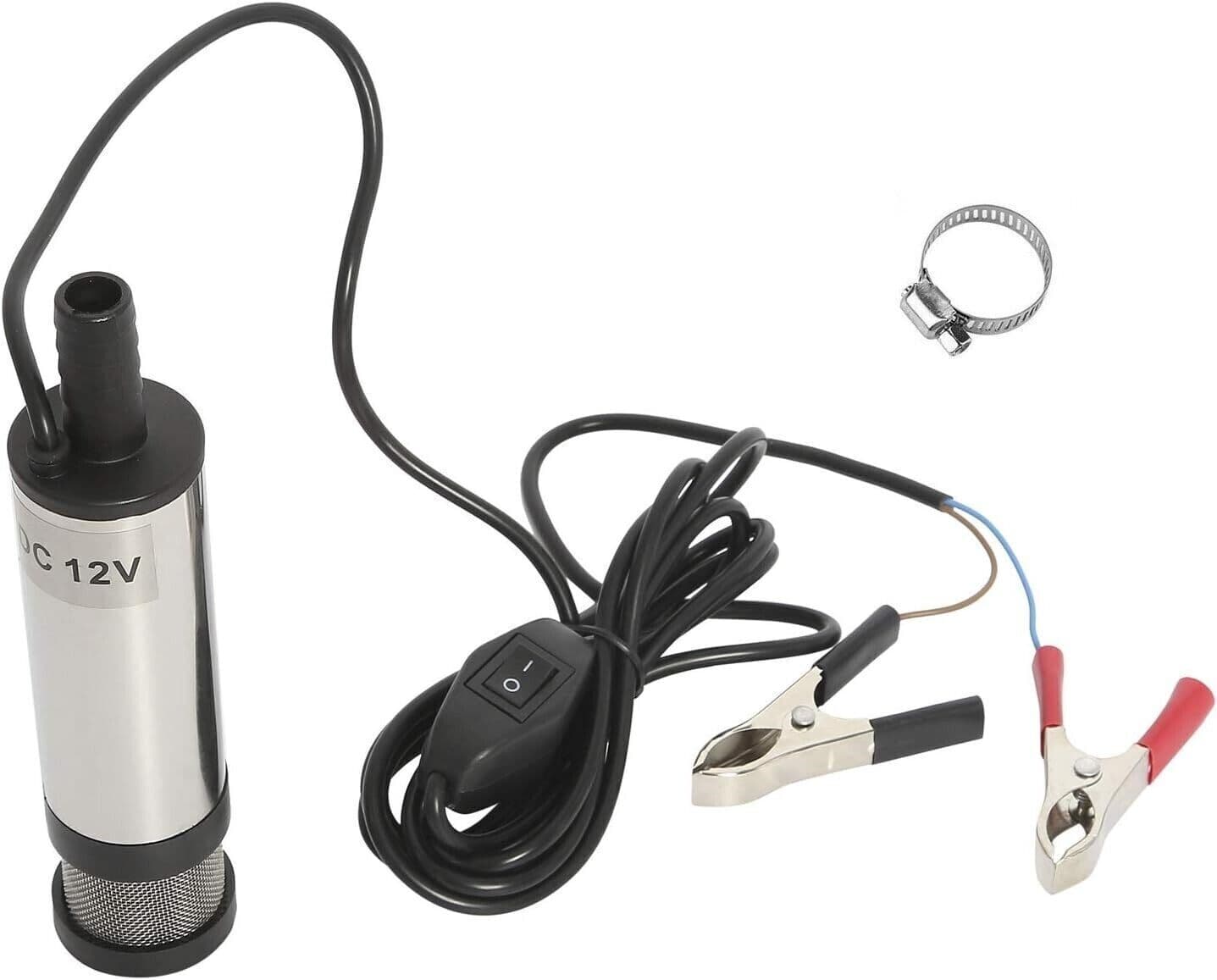 Pompa sommergibile elettrica diesel DC 12V, Pompa per fluido di trasferimento in Pompe carburante CL Store - Battipaglia, commercioVirtuoso.it