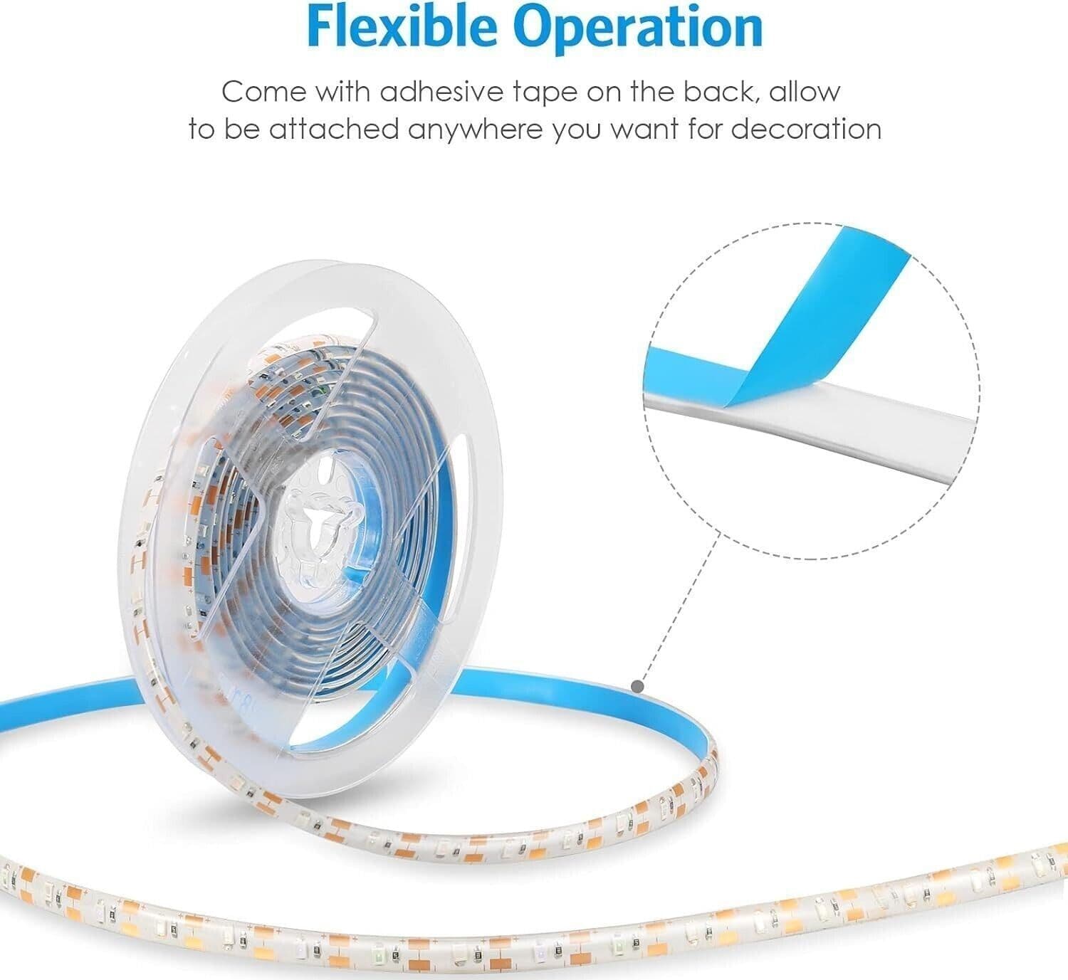 ANDOWL Striscia LED Solare Esterna, Colorati Luci Led Light Strip 5 Metri, Luce in Strisce LED CL Store - Battipaglia, commercioVirtuoso.it
