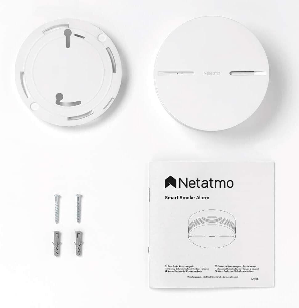 Netatmo Rilevatore di fumo intelligente, 10 anni di batteria, test in Rilevatori di fumo CL Store - Battipaglia, commercioVirtuoso.it