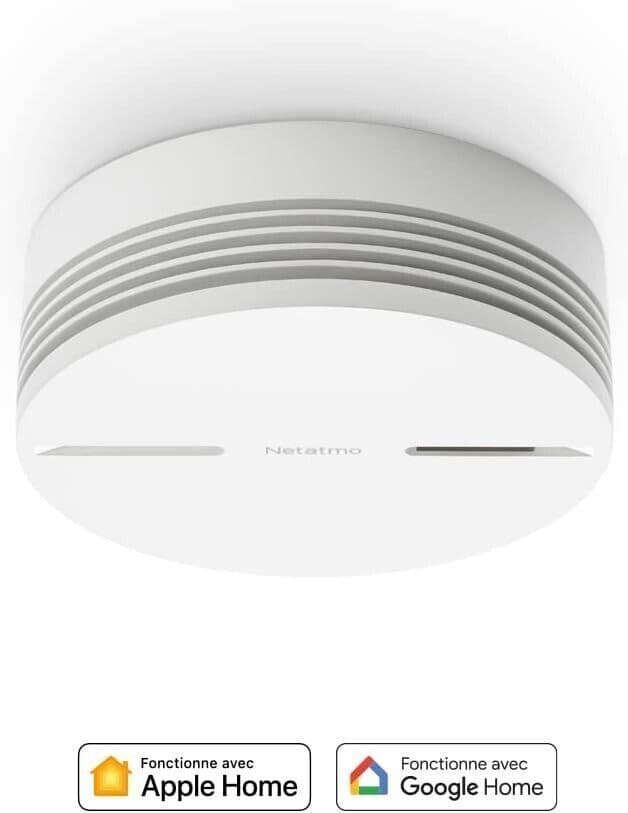 Netatmo Rilevatore di fumo intelligente, 10 anni di batteria, test in Rilevatori di fumo CL Store - Battipaglia, commercioVirtuoso.it