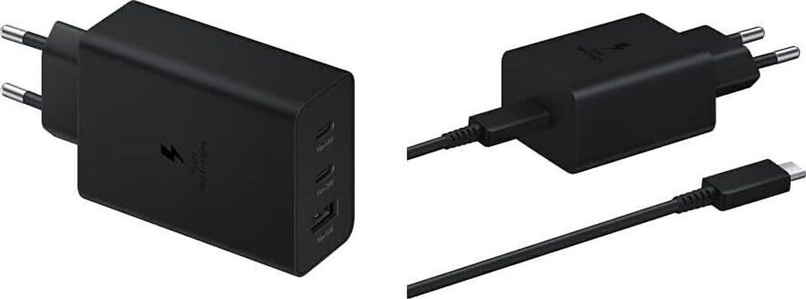 SAMSUNG EP-T6530 Caricabatterie Tre Porte Super Fast Charging Trio (65W), Nero in Caricabatterie da muro CL Store - Battipaglia, commercioVirtuoso.it