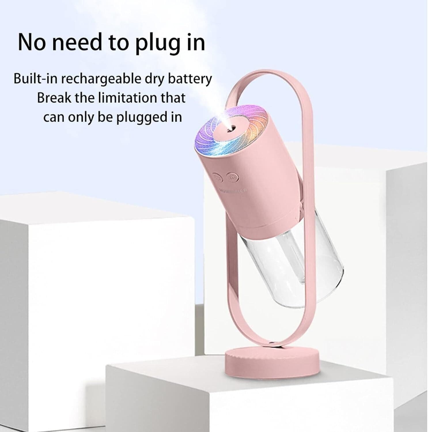Umidificatore Senza Fili, Mini Purificatore ad Ultrasuoni, Autospegnimento in Umidificatori CL Store - Battipaglia, commercioVirtuoso.it