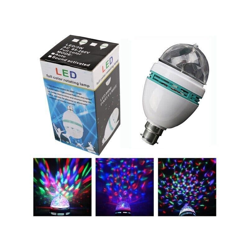 Luci Discoteca 360° Ruotabile con Connettore a Spina di Sicurezza,Palla da Disco in Strobosfere CL Store - Battipaglia, commercioVirtuoso.it