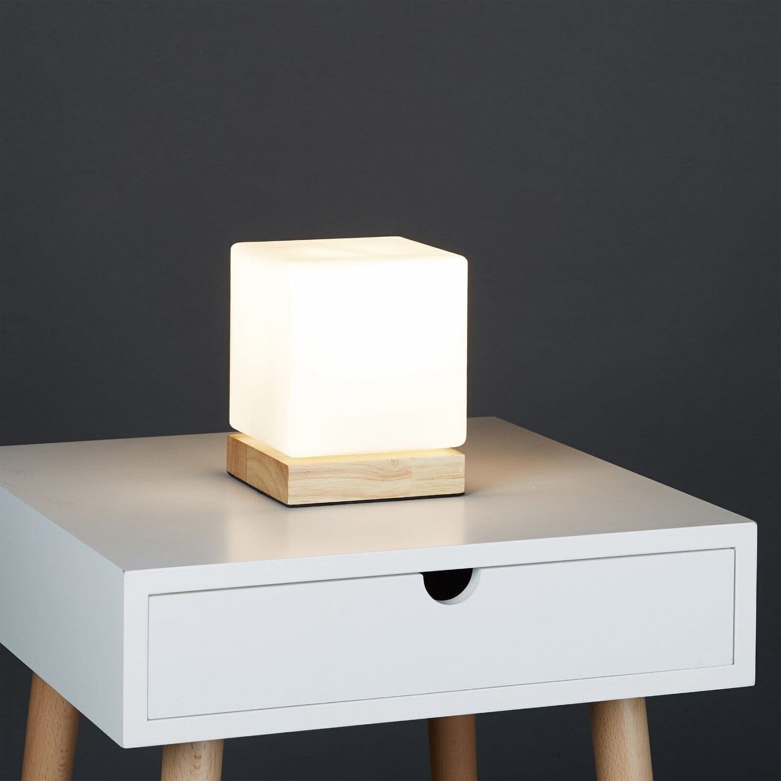 Lampada da Tavolo Europea Pastorale Quadrata Lampada da scrivania in Legno E14 in Lampade da tavolo e abat-jour CL Store - Battipaglia, commercioVirtuoso.it