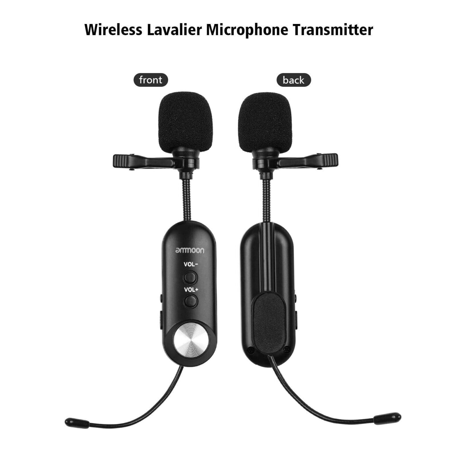Ammoon U260 Versione per cellulare UHF Microfono wireless multiuso Lavalier in Microfoni esterni CL Store - Battipaglia, commercioVirtuoso.it