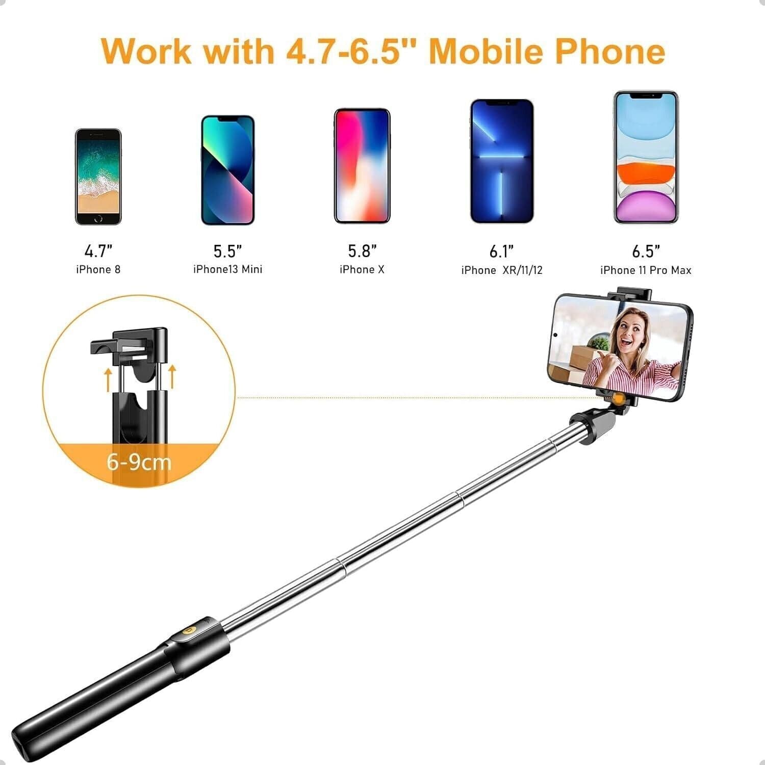 Bastone Selfie, 3 in 1 Bastone Selfie Bluetooth Treppiede Selfie Stick in Bastoni Selfie CL Store - Battipaglia, commercioVirtuoso.it