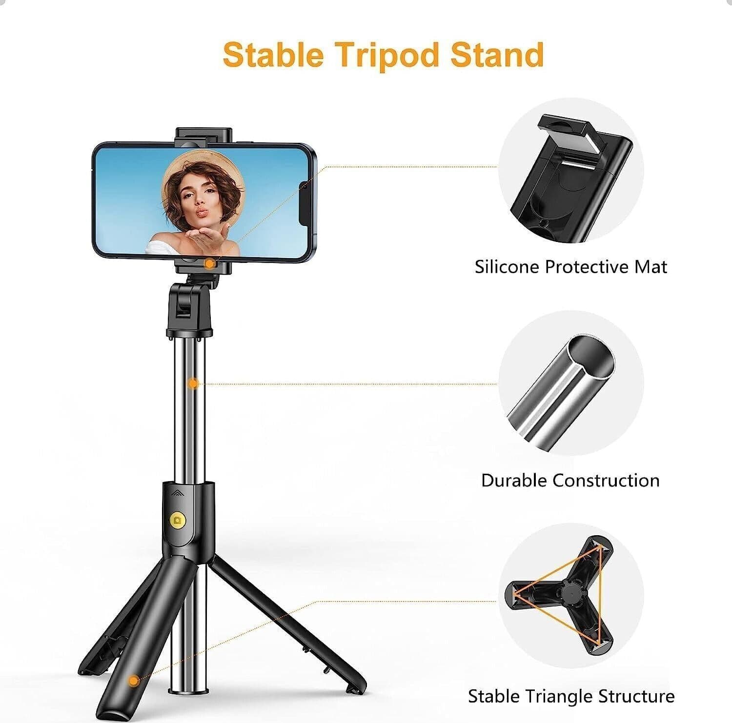 Bastone Selfie, 3 in 1 Bastone Selfie Bluetooth Treppiede Selfie Stick in Bastoni Selfie CL Store - Battipaglia, commercioVirtuoso.it