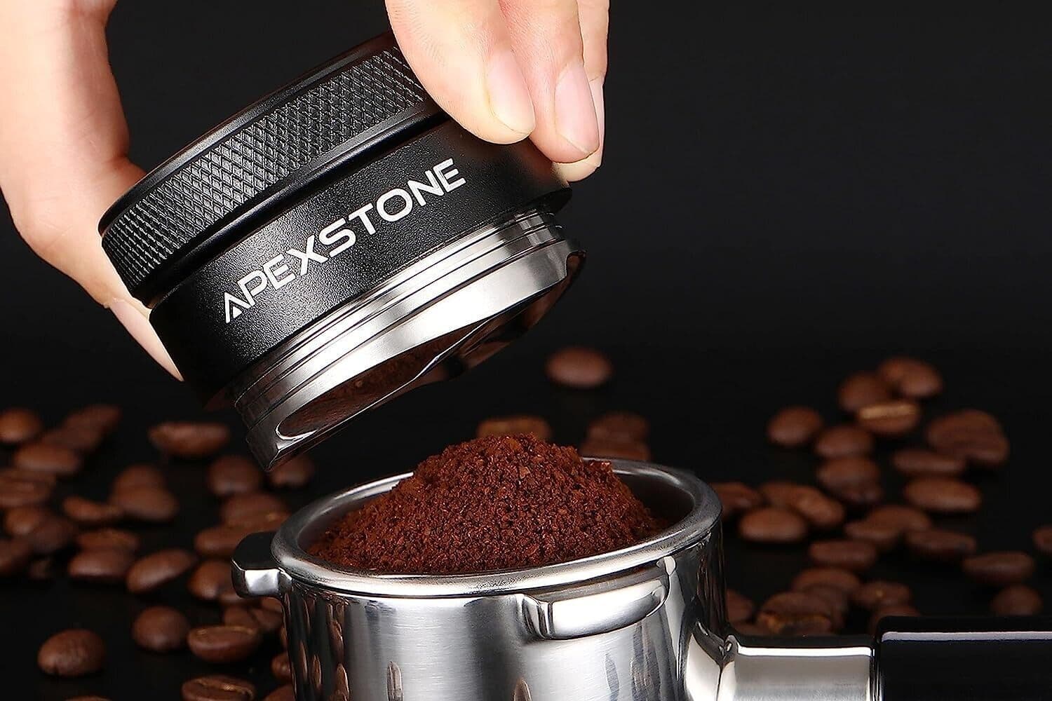 Livellatore manuale per caffè da 51 mm, livellatore per caffè a doppia testa in Portafiltri CL Store - Battipaglia, commercioVirtuoso.it