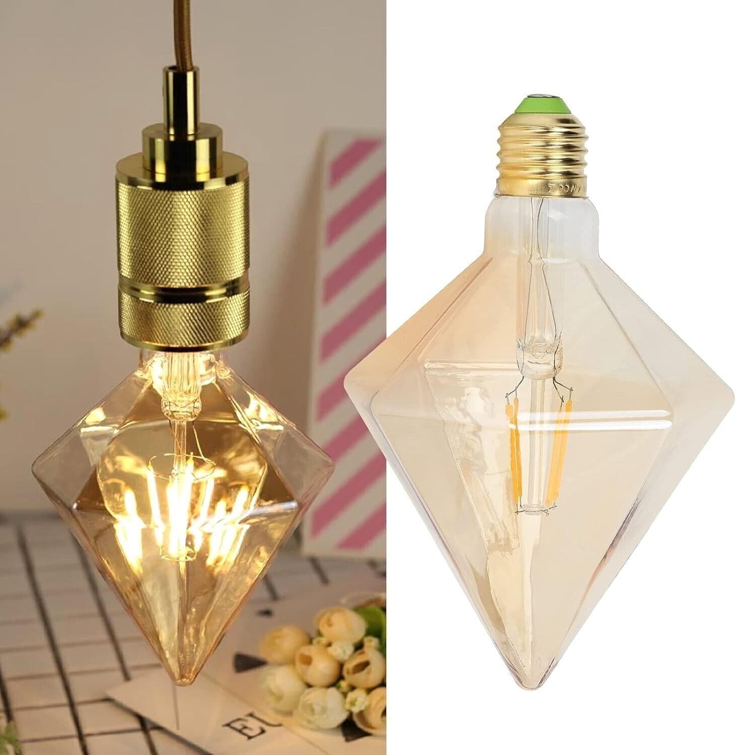 Lampadina retrò, Luce a filamento 4W 220V per Interni per la Decorazione in Lampadine a LED CL Store - Battipaglia, commercioVirtuoso.it