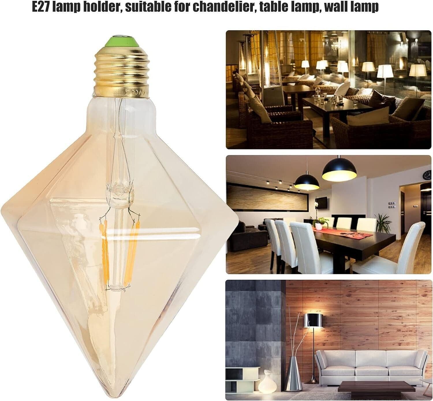 Lampadina retrò, Luce a filamento 4W 220V per Interni per la Decorazione in Lampadine a LED CL Store - Battipaglia, commercioVirtuoso.it