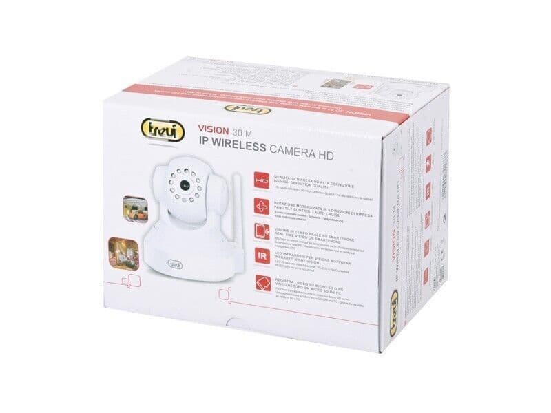 Trevi telecamera di videosorveglianza motorizzata wireless hd per interno in Dom camera CL Store - Battipaglia, commercioVirtuoso.it