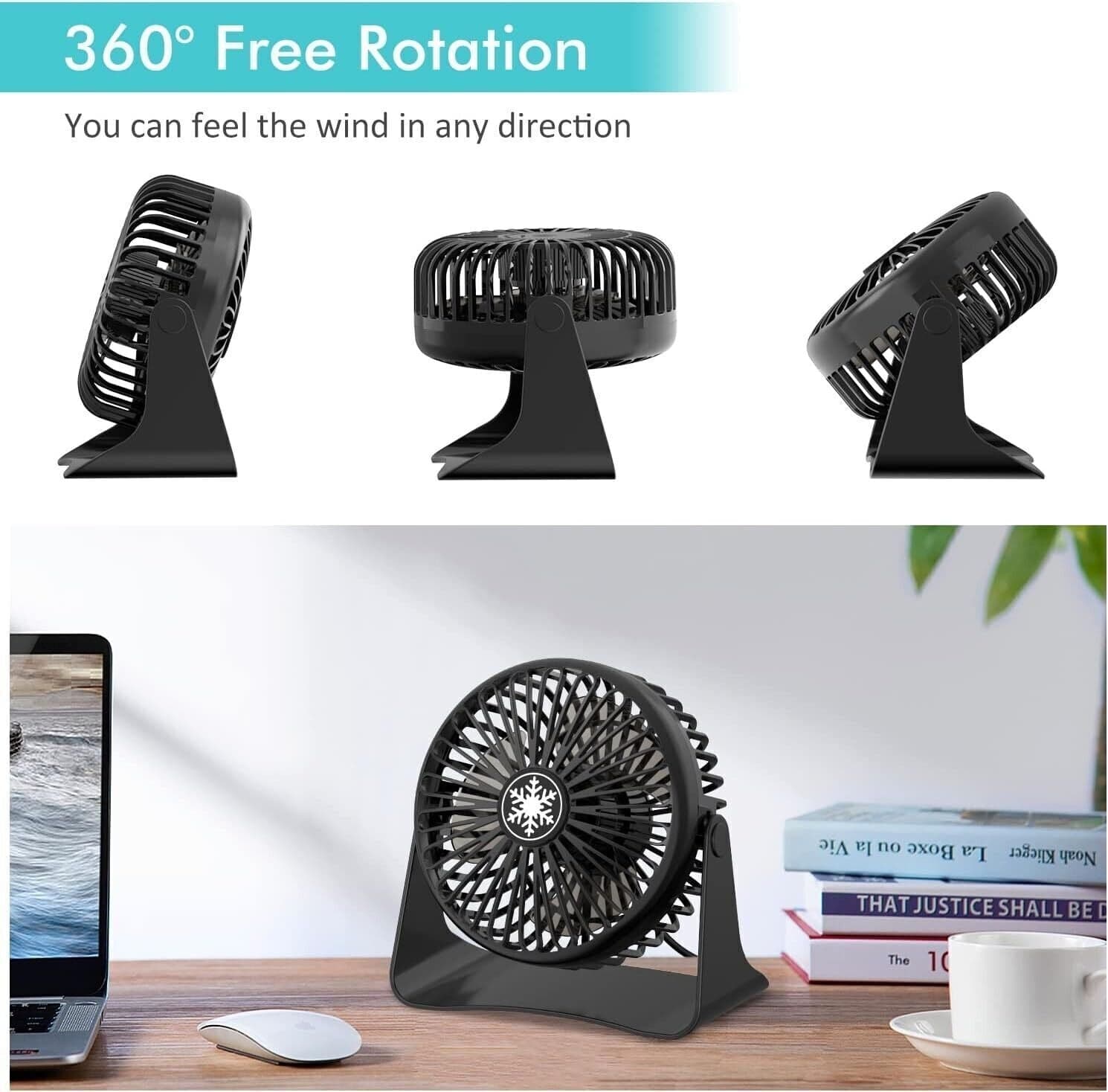 Ventilatore USB, Mini Ventilatore Portatile, 3 Velocità Regolabile & Ventilatore in  CL Store - Battipaglia, commercioVirtuoso.it