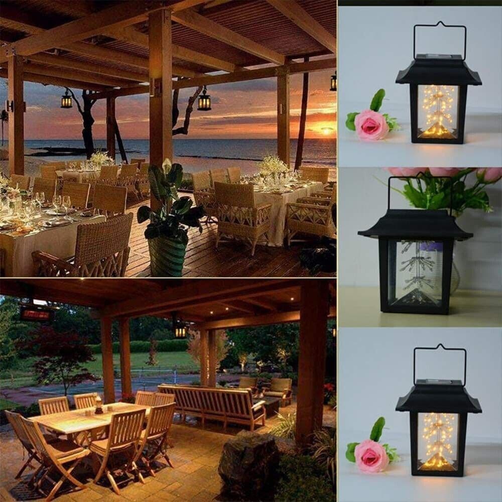 Lanterna solare 3W Bianco Caldo IP65 LED Lanterna Decorazione Esterna Luce in Lanterne CL Store - Battipaglia, commercioVirtuoso.it