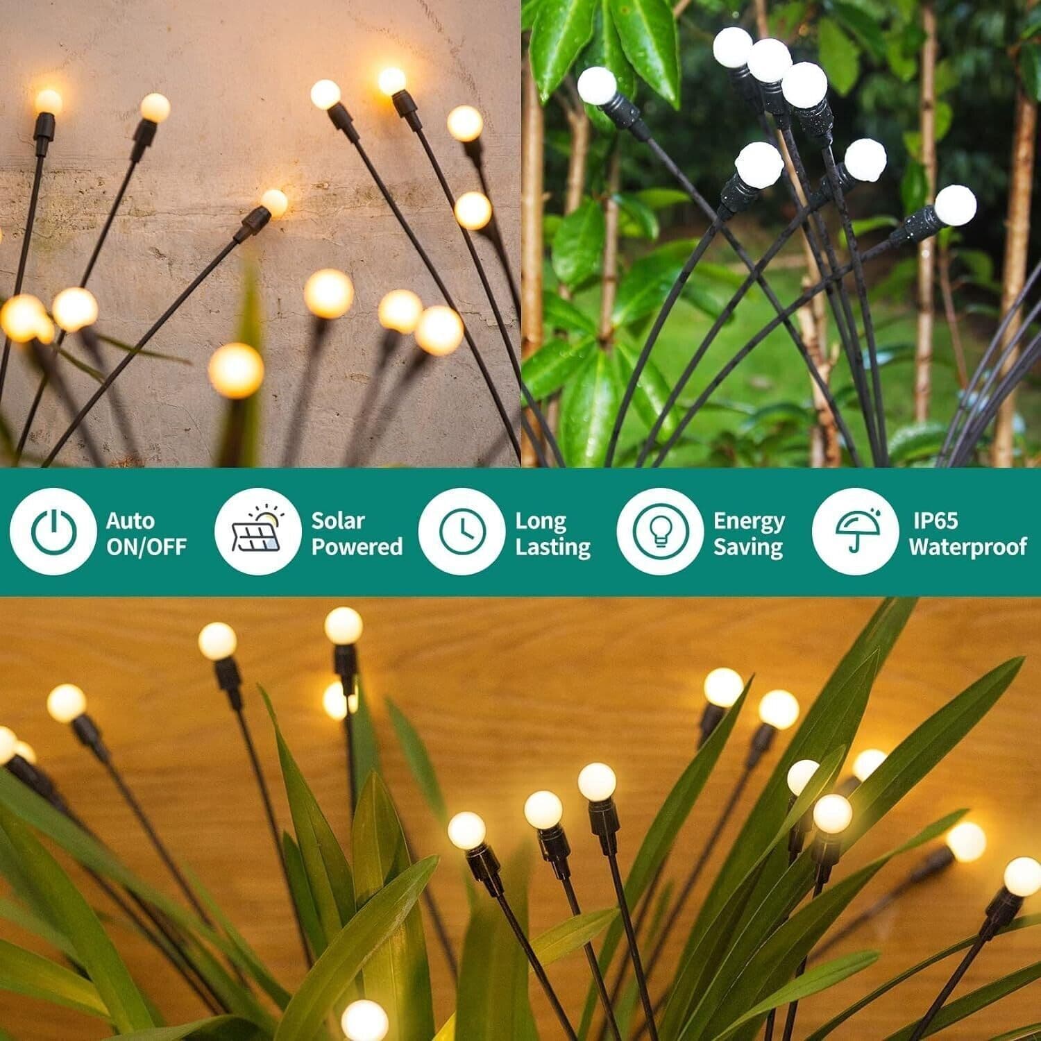 Luci Da Esterno, Lampade Solari Giardino, Impermeabile IP65 in Lampade da parete CL Store - Battipaglia, commercioVirtuoso.it