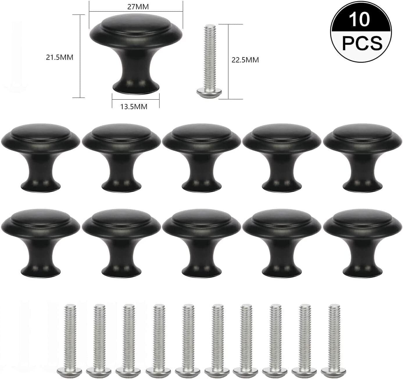 Confezione da 10 pomelli per armadietti da cucina da 1-1/4 pollici, pomelli in Manopole CL Store - Battipaglia, commercioVirtuoso.it