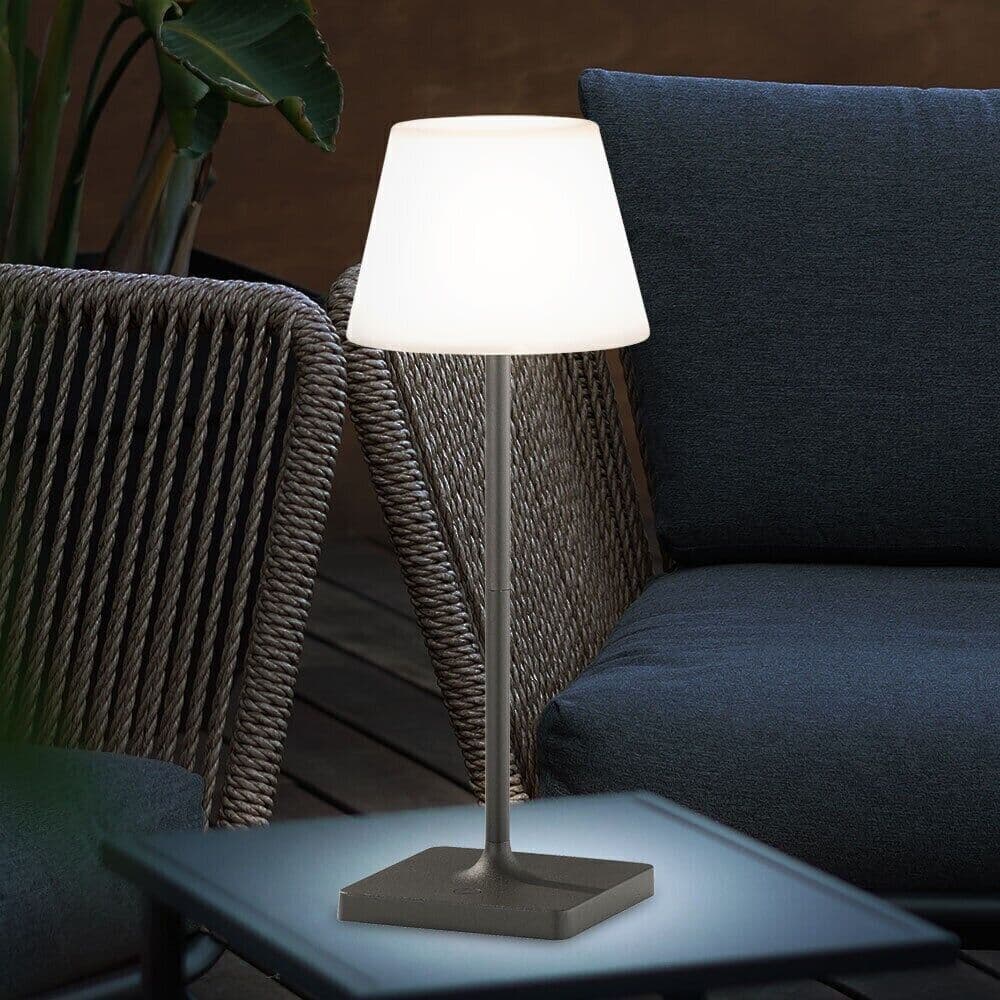 Lampada da tavolo senza fili ricaricabile, LED Eye-Protect, Corpo in Alluminio in Lampade da tavolo e abat-jour CL Store - Battipaglia, commercioVirtuoso.it
