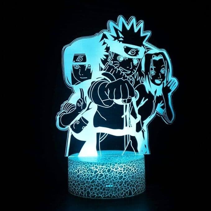 Lampada 3D da comodino Anime, Decorazione per camera da letto per bambini 2PCS in Luci notturne per bambini CL Store - Battipaglia, commercioVirtuoso.it