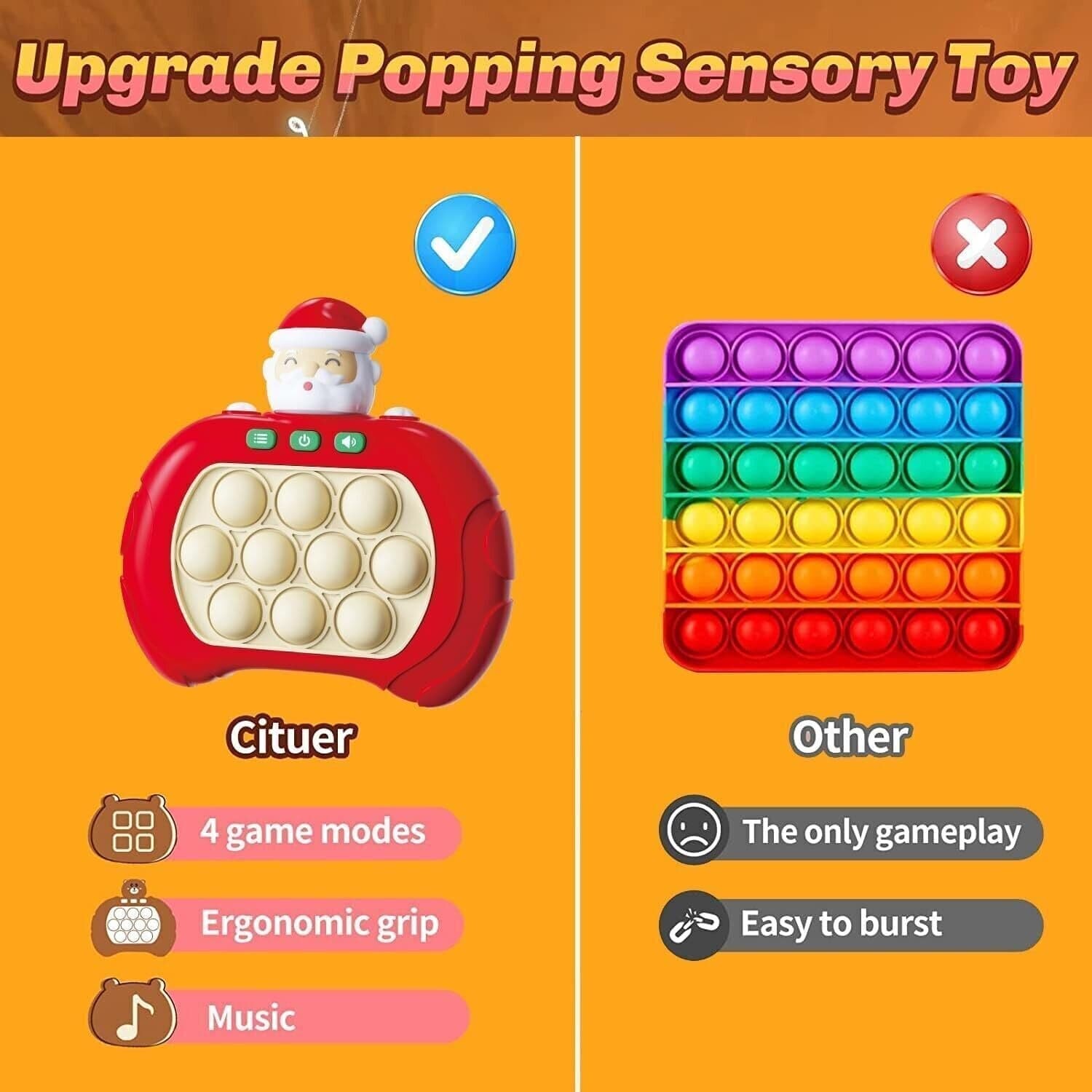 Poping elettrico Bubble Squeeze giocattolo sensoriale, macchina da gioco in Giochi da schiacciare CL Store - Battipaglia, commercioVirtuoso.it