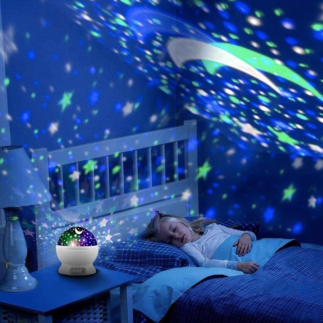 Proiettore Stellare Luci Notturne per Bambini, Regali Divertenti per Ragazzi in Luci notturne per bambini CL Store - Battipaglia, commercioVirtuoso.it
