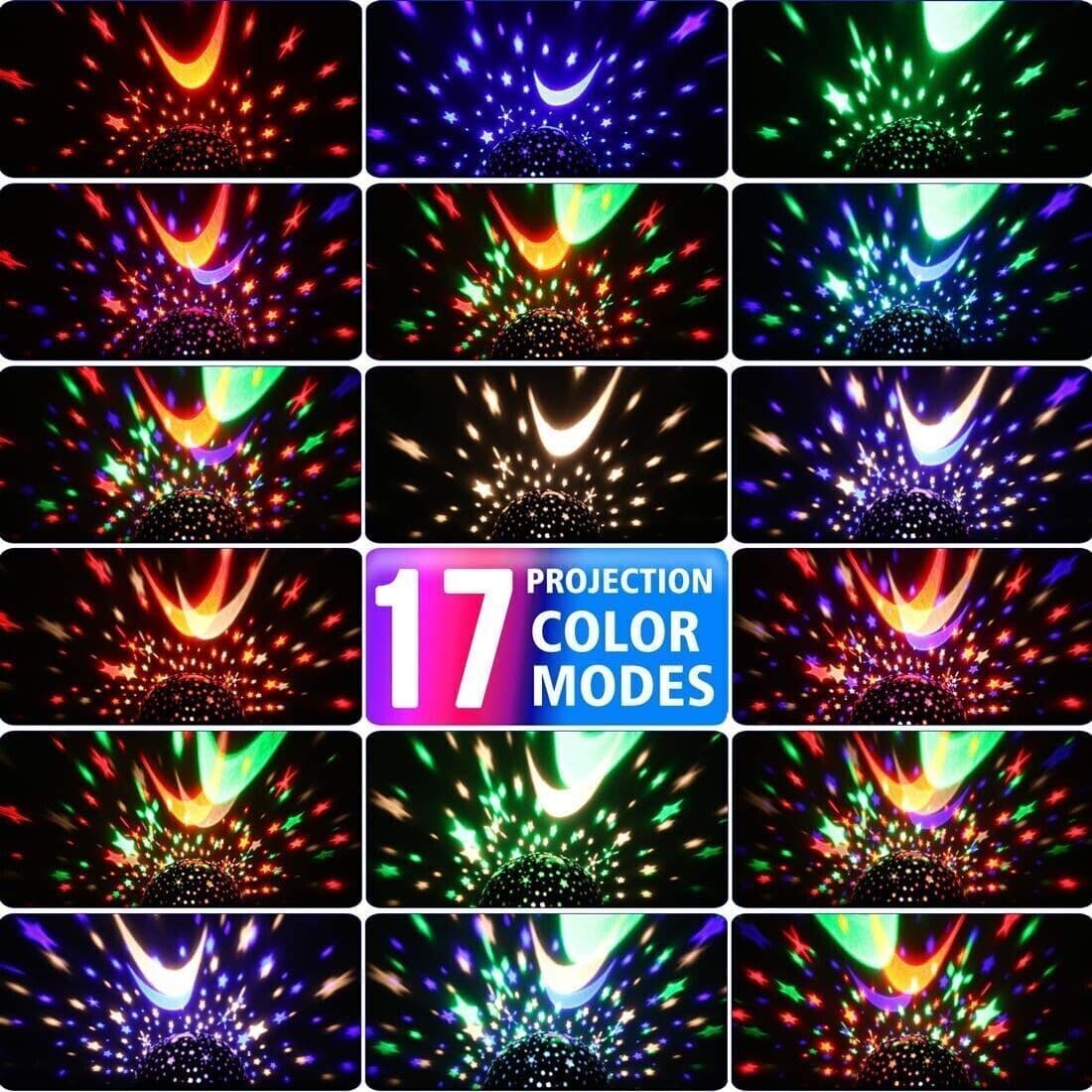 Proiettore Stellare Luci Notturne per Bambini, Regali Divertenti per Ragazzi in Luci notturne per bambini CL Store - Battipaglia, commercioVirtuoso.it