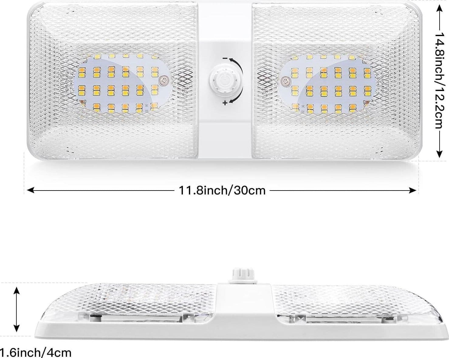 Lampada LED, 96 LED Plafoniera, 750LM Illuminazione Luci Interni,Luce Regolabile in Plafoniere CL Store - Battipaglia, commercioVirtuoso.it