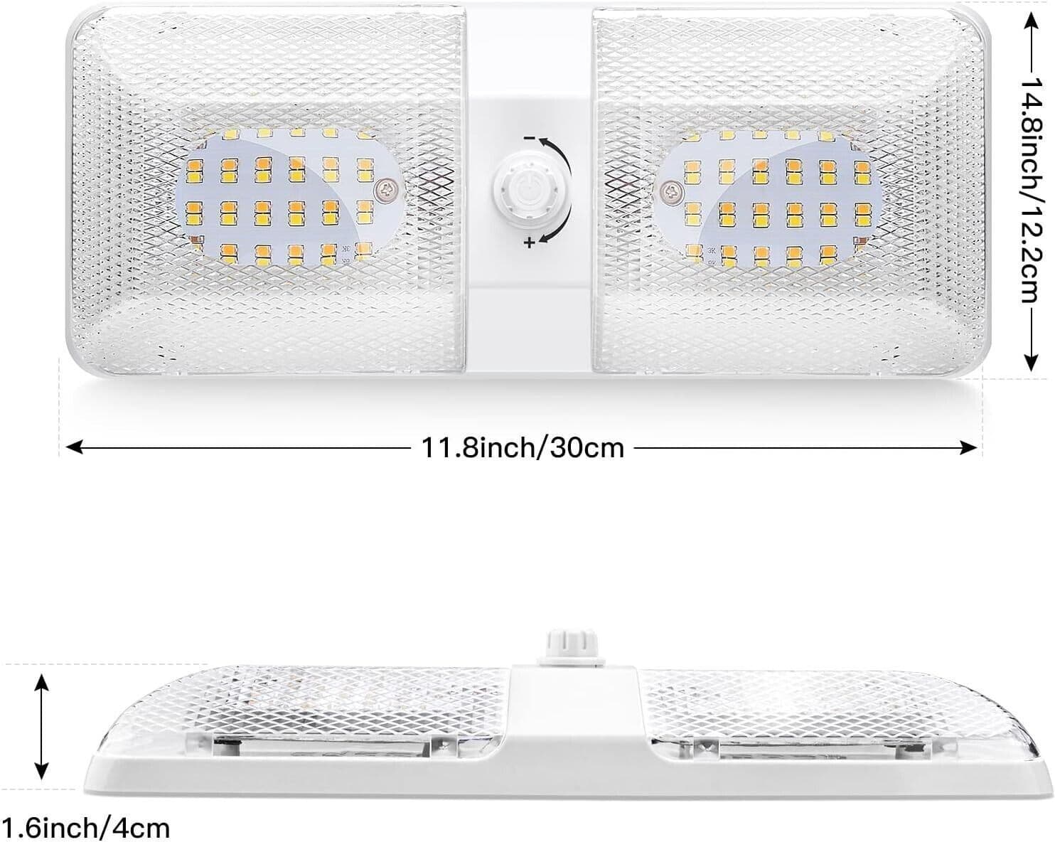 Lampada LED, 96 LED Plafoniera, 750LM Illuminazione Luci Interni,Luce Regolabile in Plafoniere CL Store - Battipaglia, commercioVirtuoso.it