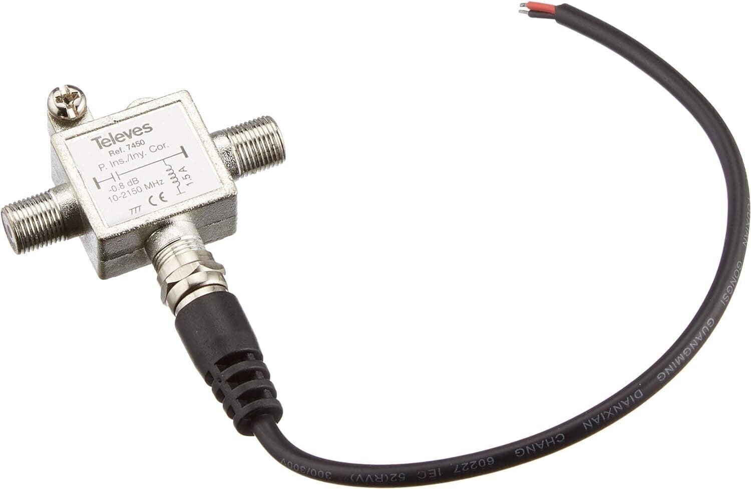 Televes 7450 Inniettore di corrente 24V-1A PER LNB O ANTENNA CAMPER in Ricetrasmettitori a radiofrequenza CL Store - Battipaglia, commercioVirtuoso.it
