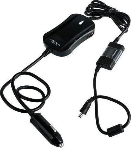 Grundig 46902 Alimentatore auto universale per laptop con porta USB (90W, 12V)