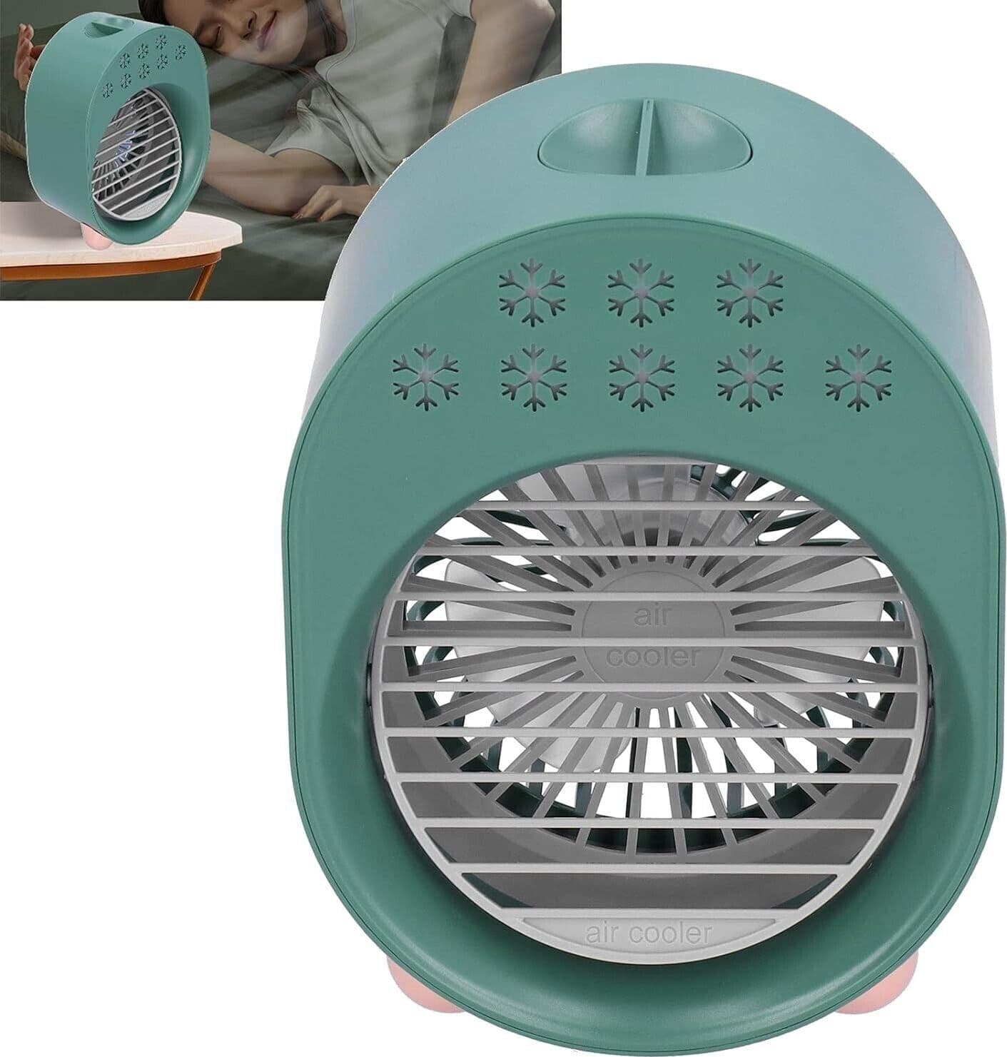 Mini dispositivo di raffreddamento dell'aria personale con luce notturna sfumata in  CL Store - Battipaglia, commercioVirtuoso.it