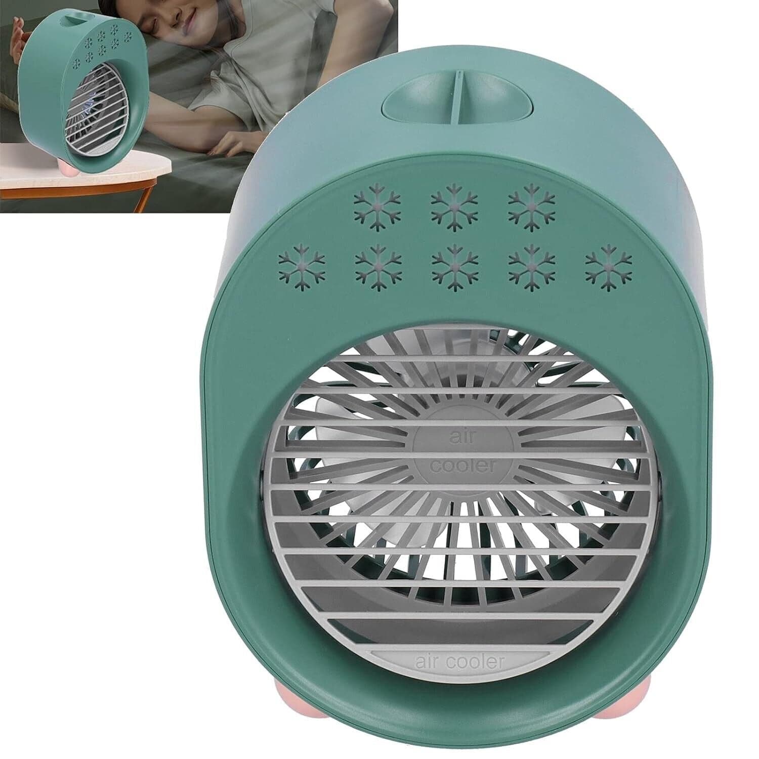 Mini dispositivo di raffreddamento dell'aria personale con luce notturna sfumata in  CL Store - Battipaglia, commercioVirtuoso.it
