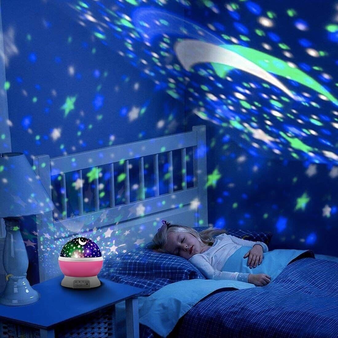 Proiettore Stellare Luci Notturne per Bambini, Lampada Cameretta per Ragazzi in Luci notturne per bambini CL Store - Battipaglia, commercioVirtuoso.it
