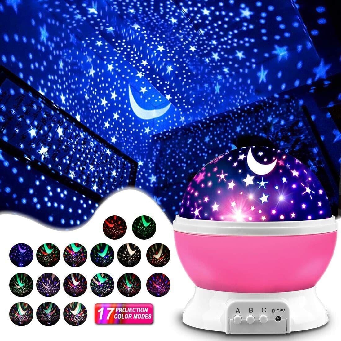 Proiettore Stellare Luci Notturne per Bambini, Lampada Cameretta per Ragazzi in Luci notturne per bambini CL Store - Battipaglia, commercioVirtuoso.it