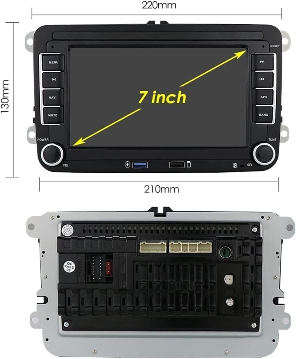 Autoradio Bluetooth Lettore per Polo per Golf 5 6 per Plus per Passat per B6 in Autoradio CL Store - Battipaglia, commercioVirtuoso.it