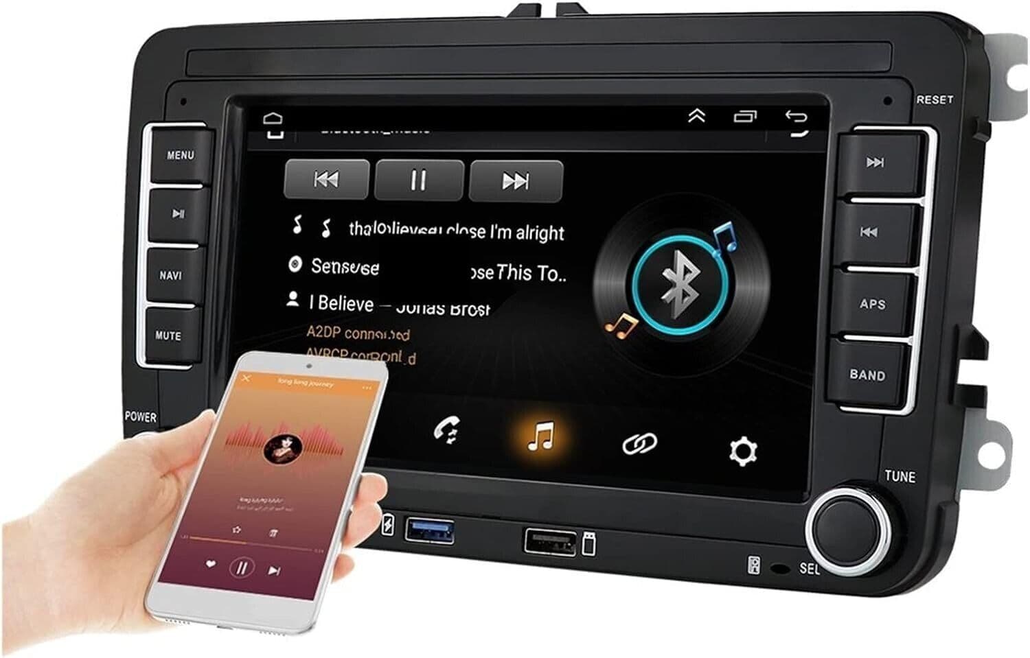 Autoradio Bluetooth Lettore per Polo per Golf 5 6 per Plus per Passat per B6 in Autoradio CL Store - Battipaglia, commercioVirtuoso.it
