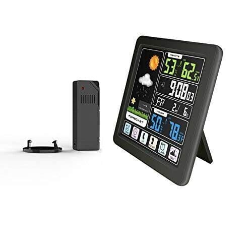 Stazione meteorologica wireless, TS-3310 LCD a colori Full Touch Screen in Stazioni meteo CL Store - Battipaglia, commercioVirtuoso.it