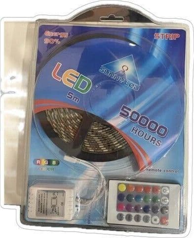 5M Striscia led tv luci led camera da letto, led rgb 5050 USB con Telecomando in Nastri LED CL Store - Battipaglia, commercioVirtuoso.it