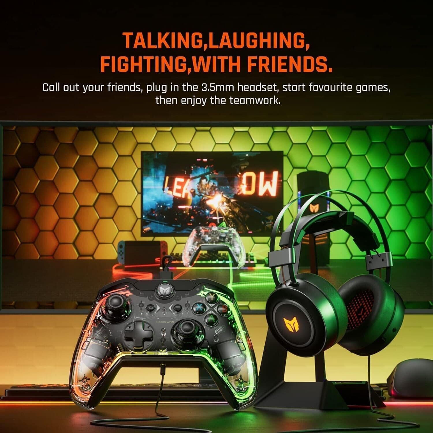 Black Shark Controller di gioco cablato compatibile con Pc e Nintendo Switch in Controller standard e gamepads CL Store - Battipaglia, commercioVirtuoso.it