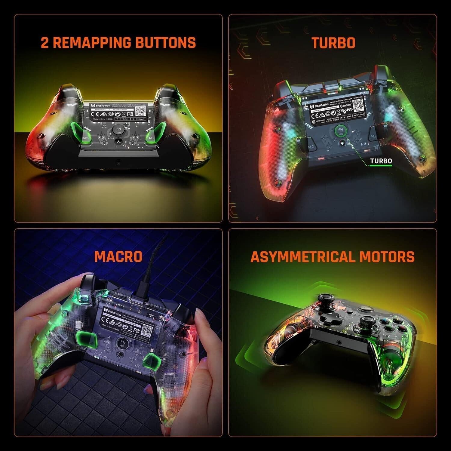 Black Shark Controller di gioco cablato compatibile con Pc e Nintendo Switch in Controller standard e gamepads CL Store - Battipaglia, commercioVirtuoso.it