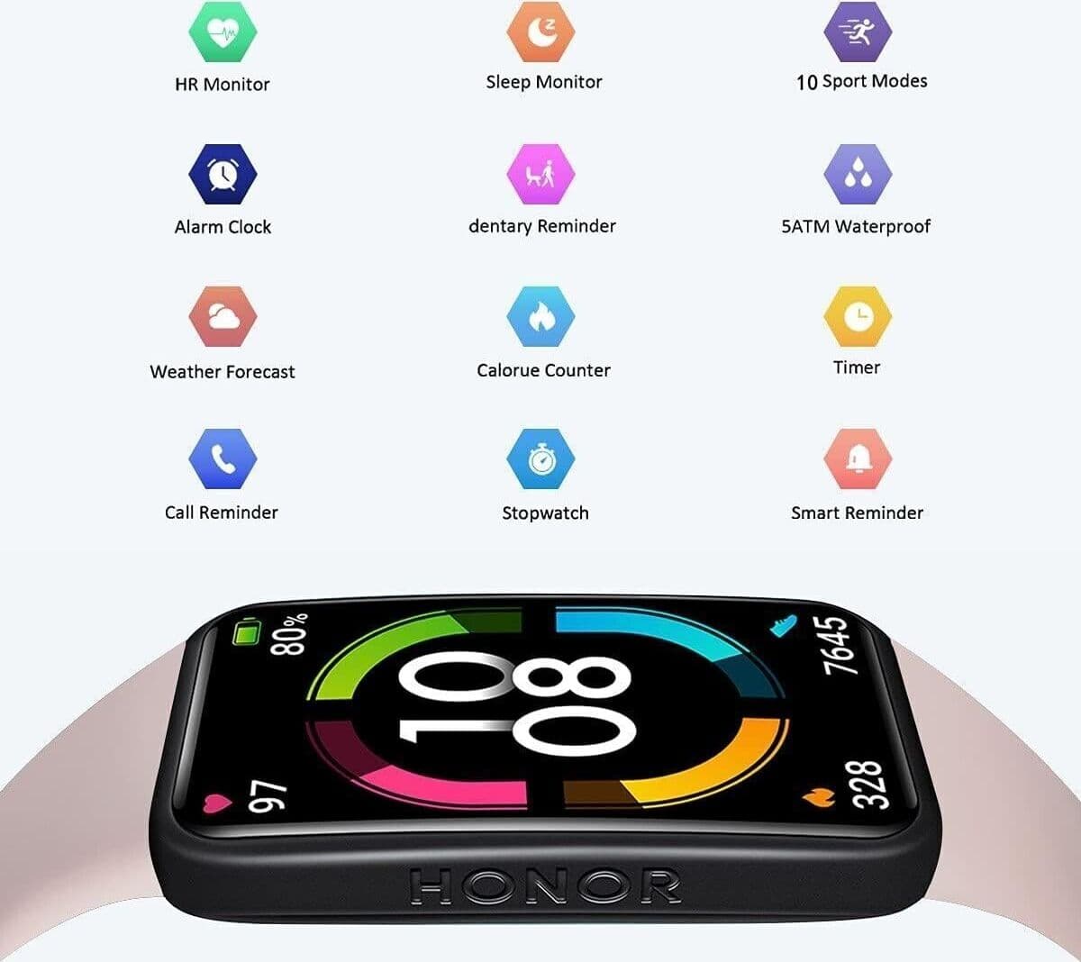 HONOR Band 6 Smartwatch 1.47" Touch Screen Orologio Multifunzionale Fitness in Smartwatch CL Store - Battipaglia, commercioVirtuoso.it