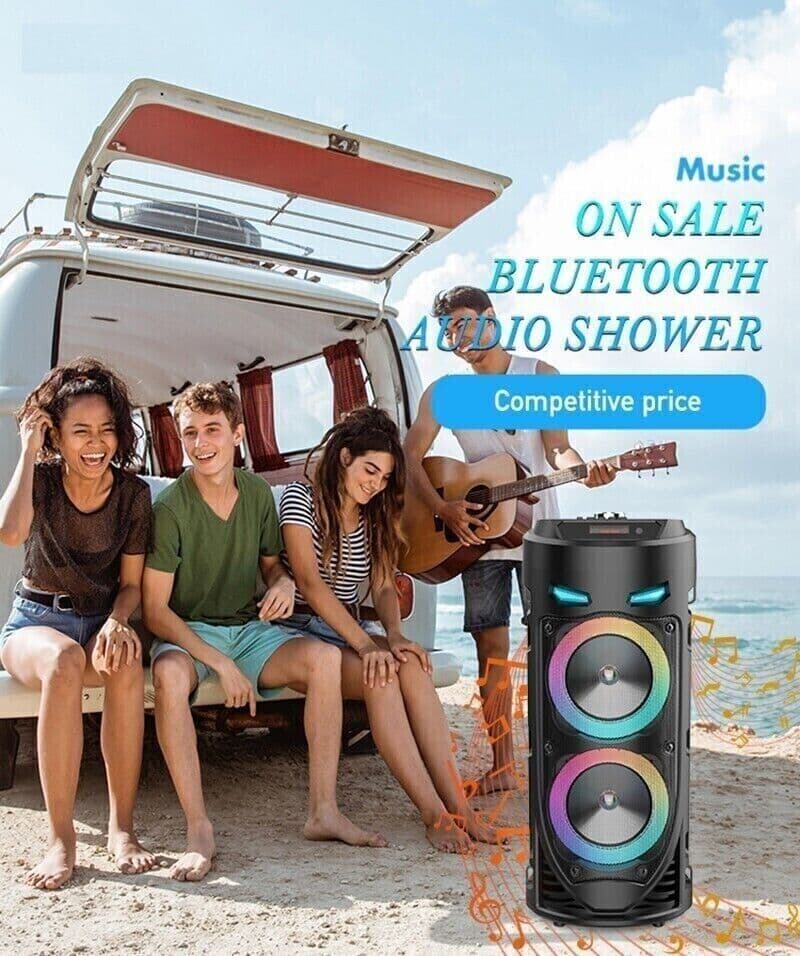 Diffusore portatile cassa bluetooth mp3 karaoke usb aux 10 watt 1500mah ZQS4239 in Monitor CL Store - Battipaglia, commercioVirtuoso.it