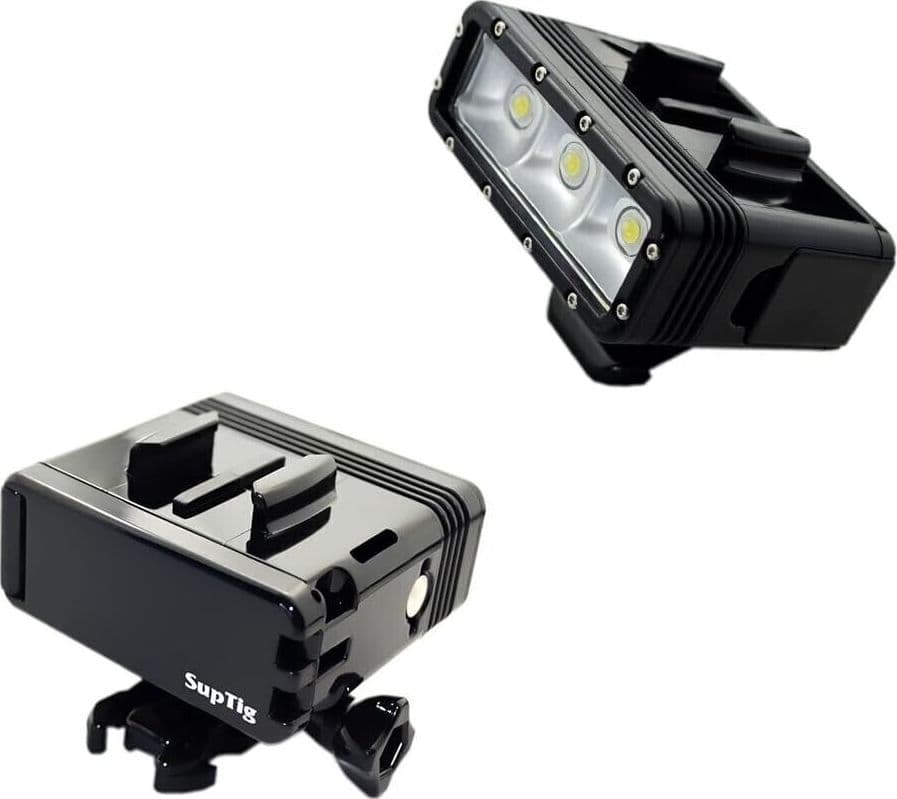 Suptig luce di riempimento a LED con doppia batteria, ad alta potenza in Torce video CL Store - Battipaglia, commercioVirtuoso.it