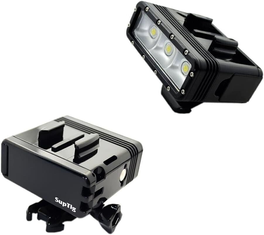 Suptig luce di riempimento a LED con doppia batteria, ad alta potenza in Torce video CL Store - Battipaglia, commercioVirtuoso.it
