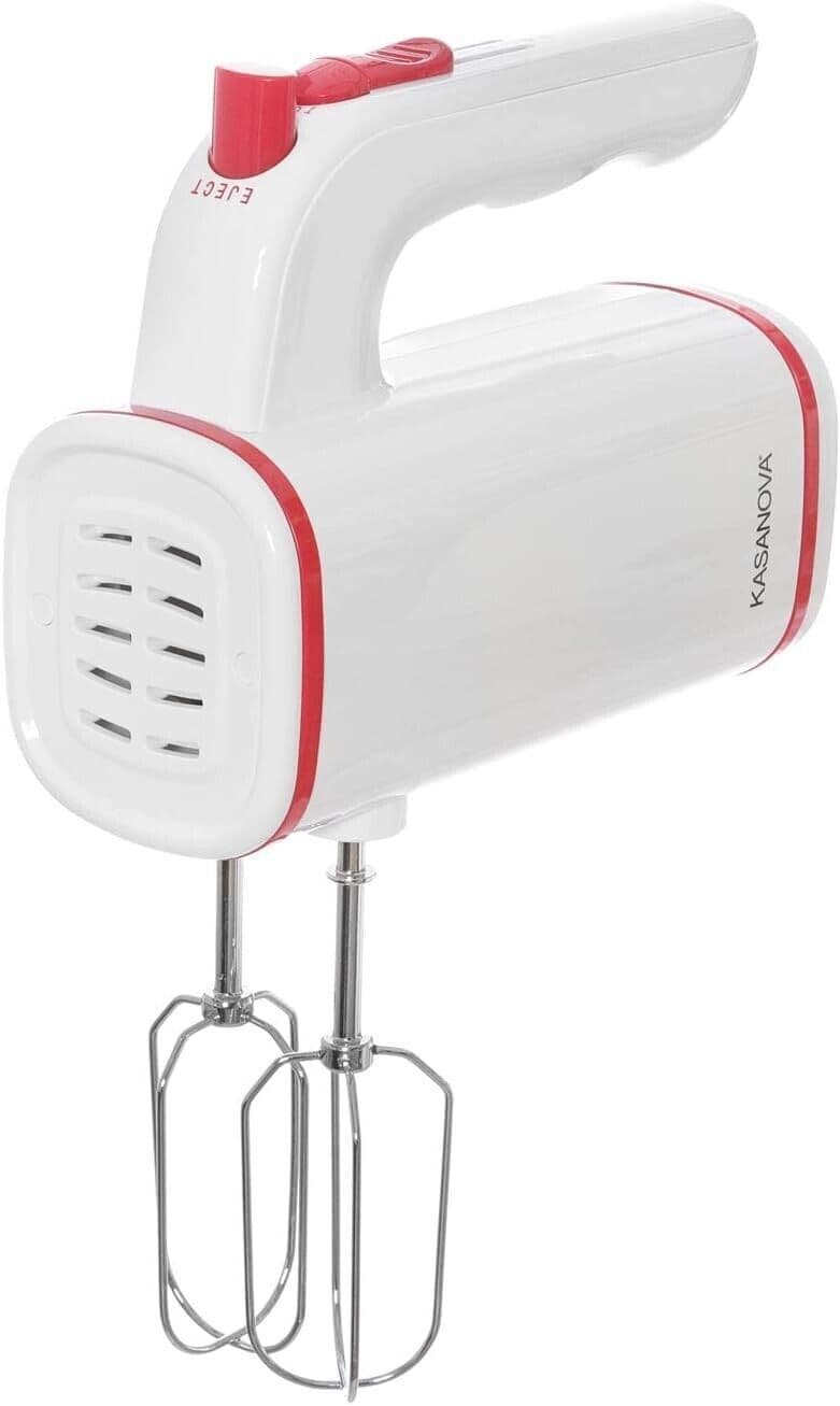 KASANOVA Sbattitore elettrico da 250 Watt ganci inox per impastare dolci in Sbattitori elettrici CL Store - Battipaglia, commercioVirtuoso.it