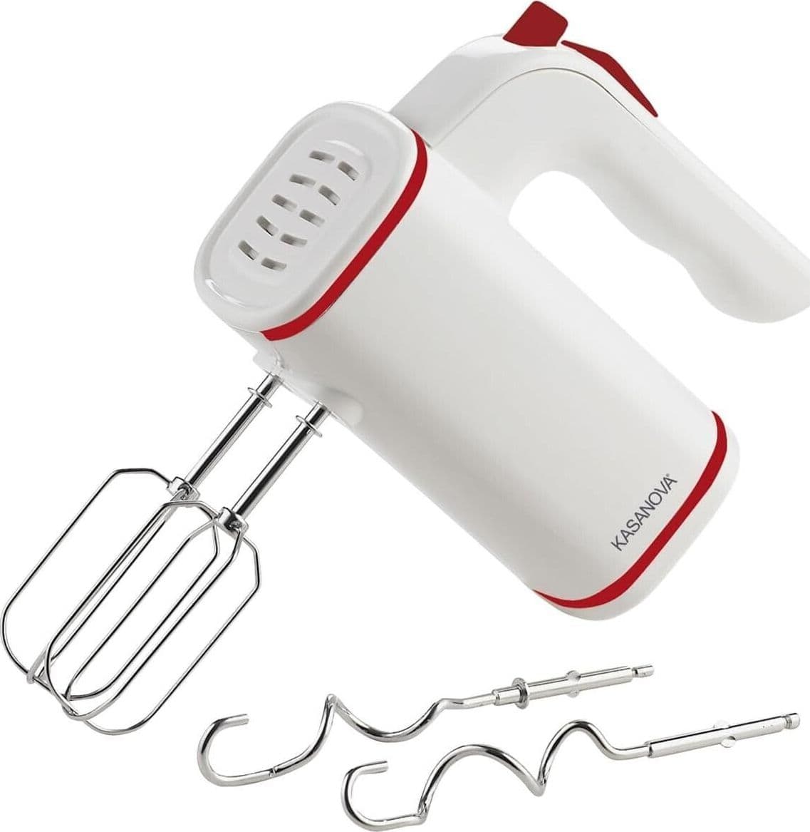 KASANOVA Sbattitore elettrico da 250 Watt ganci inox per impastare dolci in Sbattitori elettrici CL Store - Battipaglia, commercioVirtuoso.it
