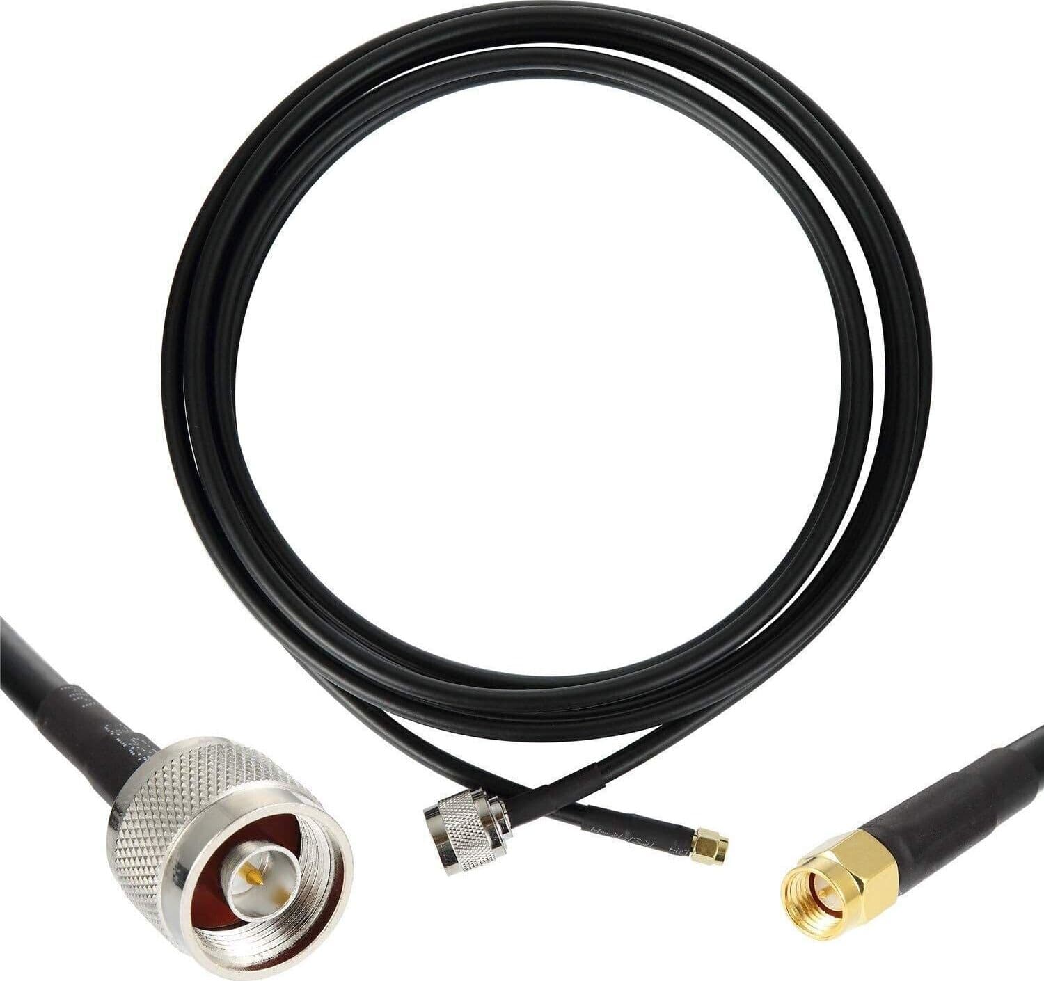 Cavo di prolunga coassiale da 6 metri a bassa perdita (50 Ohm) per radio in Cavi coassiali CL Store - Battipaglia, commercioVirtuoso.it